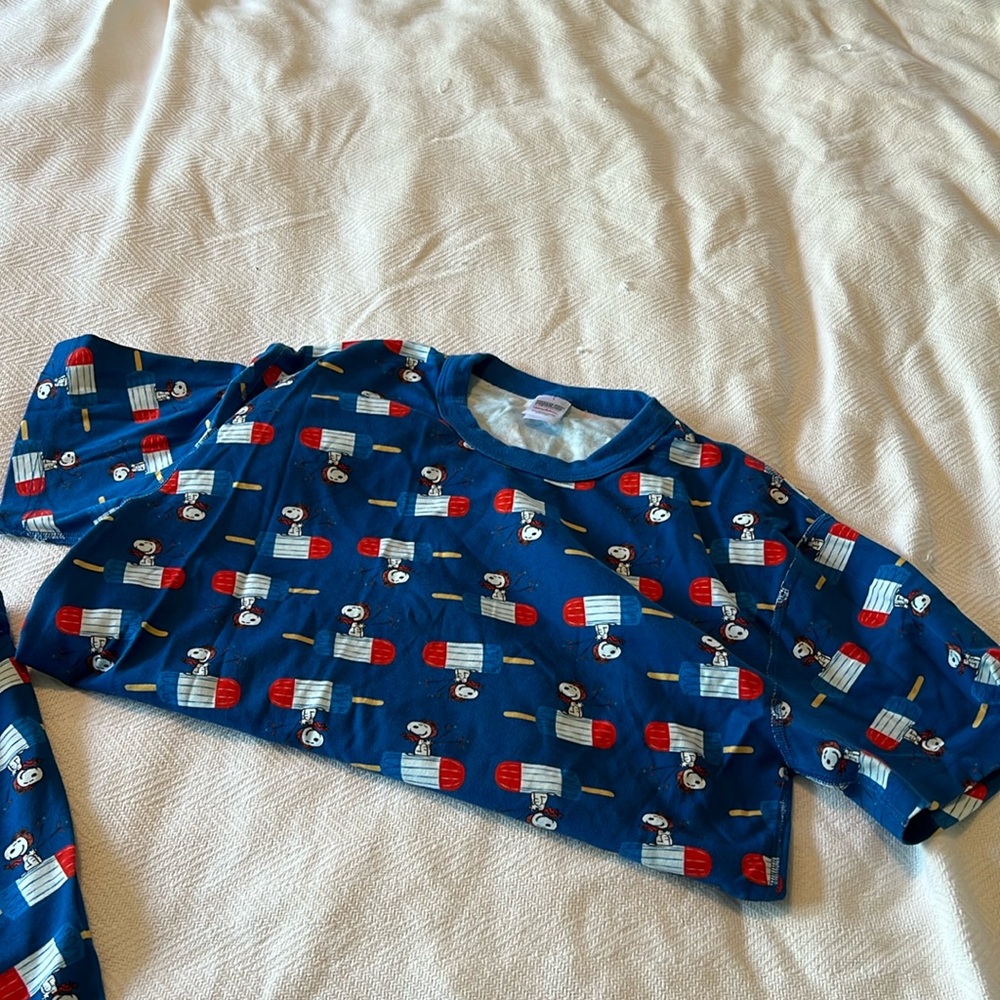 Hanna Anderson PEANUTS pajamas unisex
